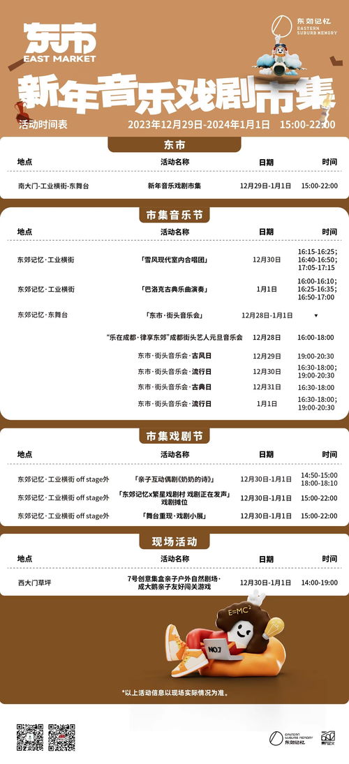 潮流與傳統(tǒng)碰撞，藝術(shù)與煙火共生——東郊記憶2024跨年迎新全攻略